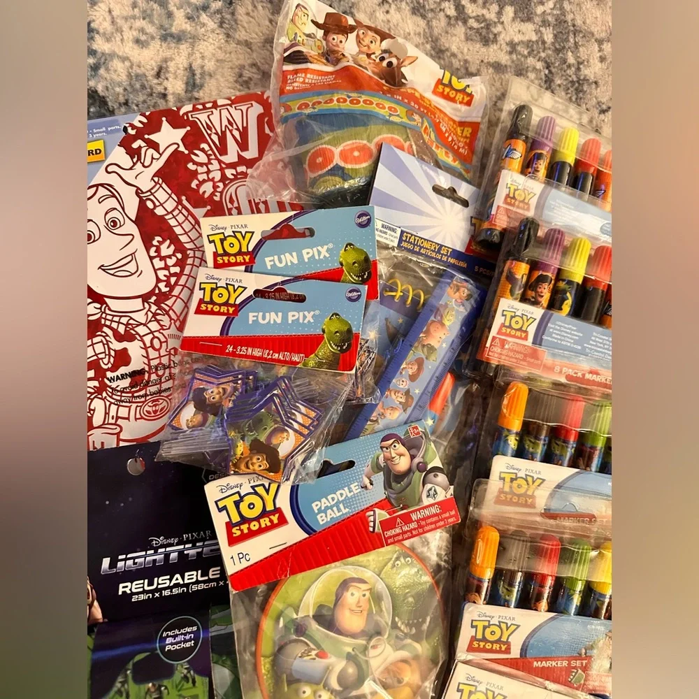 Disney’s Toy Story Party Favor/Easter Basket/Stocking Stuffers Bundle 27 Items#1